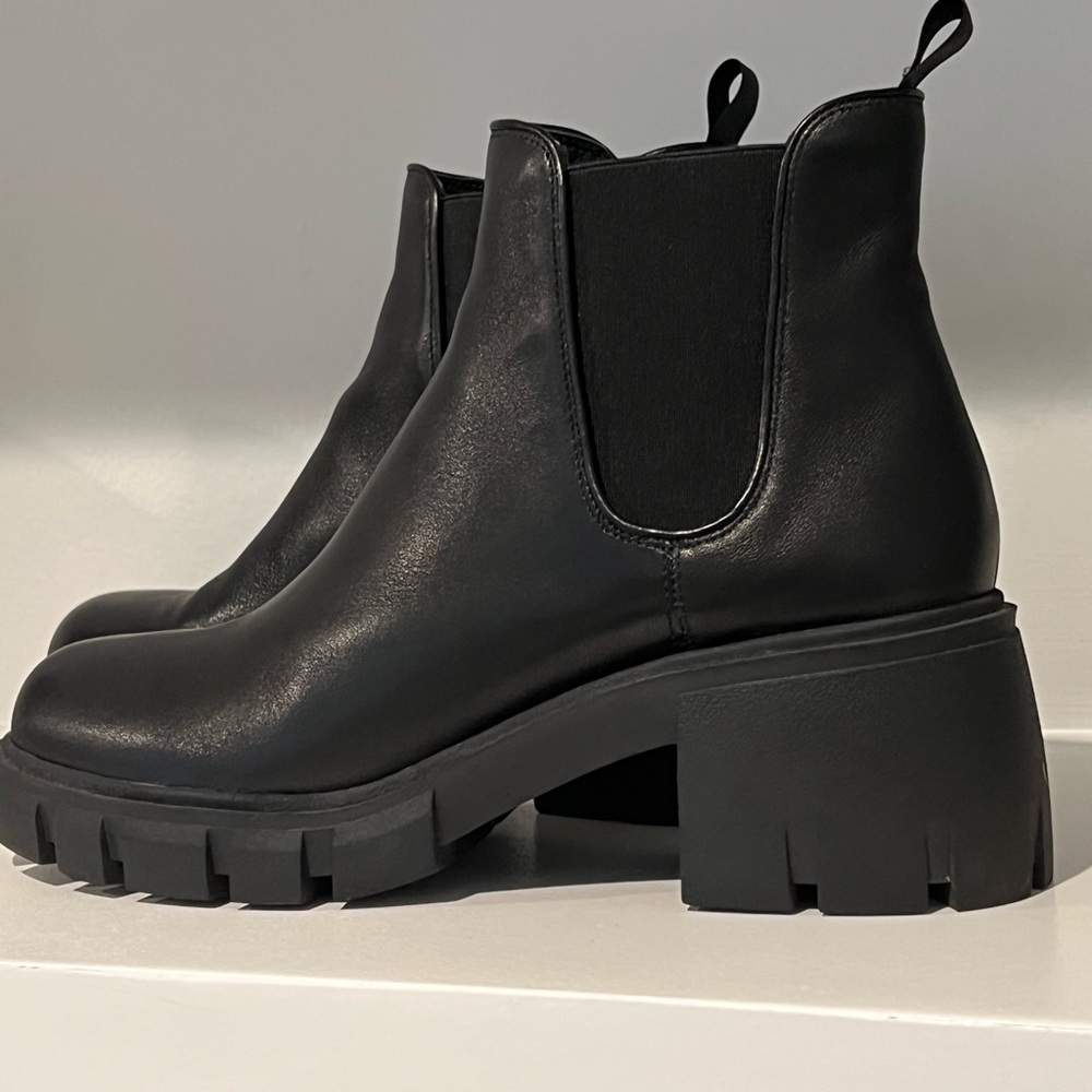 Black Booties by Steve Madden
